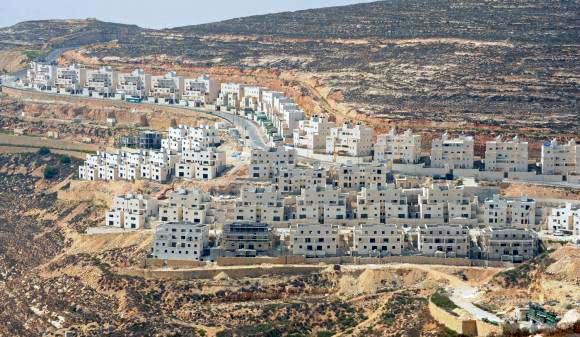 An-overview-of-new-Israeli-housing-in-the-Givat-Zeev-Settlement-in-the-West-Bank