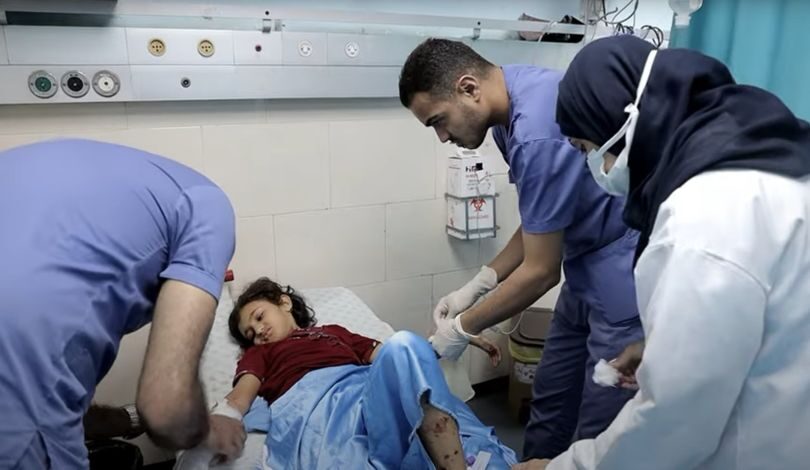 Bambina gazawi muore per le ferite causate dai bombardamenti israeliani