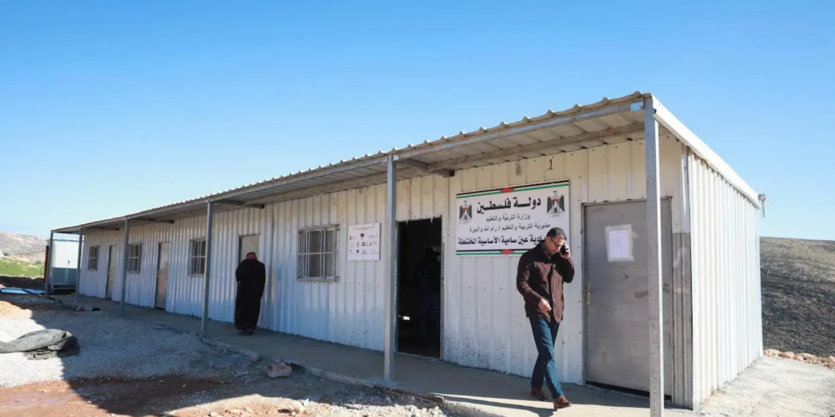 Tribunale israeliano ordina demolizione di scuola finanziata dall’UE in Cisgiordania
