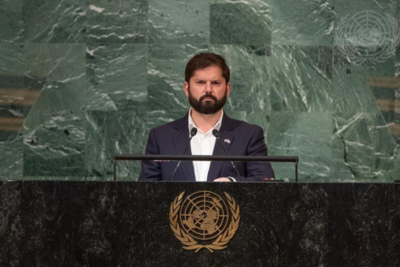 Video: il presidente cileno Boric sollecita la solidarietà per la Palestina durante il discorso alle Nazioni Unite