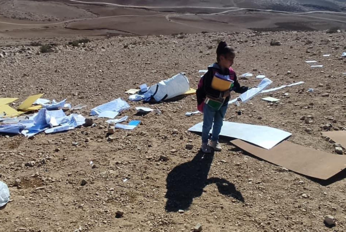 UE “sconvolta” dalla demolizione israeliana di scuola palestinese a Masafer Yatta