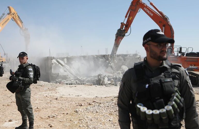 A febbraio le IOF hanno demolito 187 strutture palestinesi