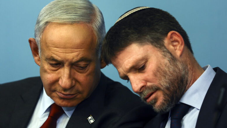 Smotrich smaschera il vero volto genocida di Israele