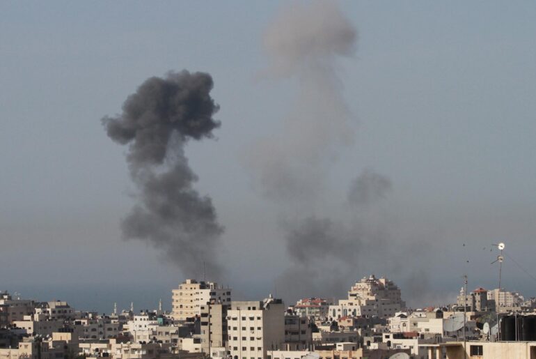 Bombardamenti israeliani contro la Striscia di Gaza