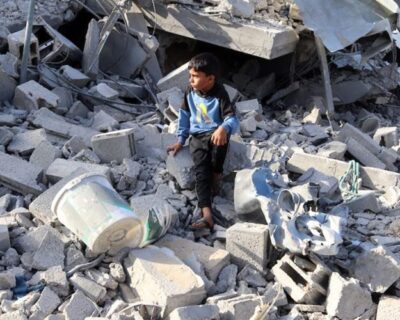 Gaza, l’aggressione israeliana ha sfollato 459 famiglie