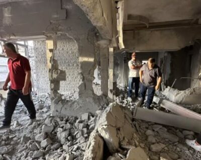 Punizione collettiva: le IOF fanno saltare in aria la casa della famiglia di un prigioniero palestinese