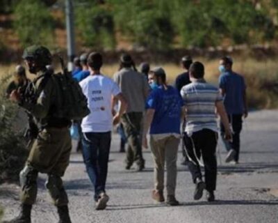 Diversi palestinesi feriti e asfissiati durante attacco di coloni a sud di Nablus