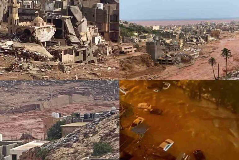 Sale a 23 il bilancio delle vittime palestinesi dell’inondazione in Libia