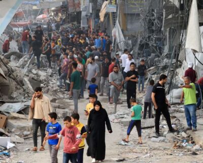 Genocidio israeliano a Gaza: bombardate le Torri Al-Zahra