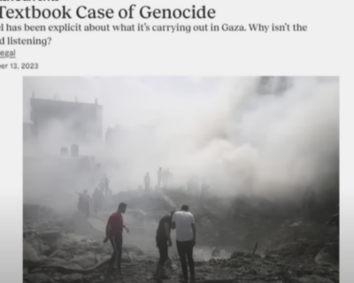 Gli Stati Uniti si preparano a distribuire armi a Israele in un “caso da manuale di genocidio” a Gaza