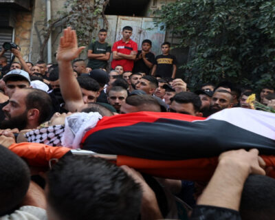 Un palestinese ucciso dai proiettili dell’occupazione a Burqa, a Nablus