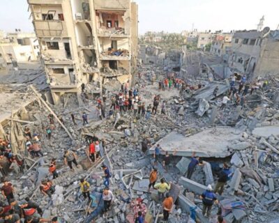 38° giorno di genocidio israelo-occidentale a Gaza: continuano i bombardamenti israeliani
