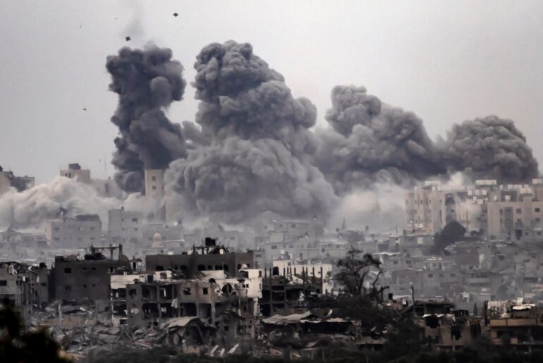 Genocidio israelo-statunitense a Gaza: 110° giorno. Gli USA: sosteniamo un cessate-il fuoco